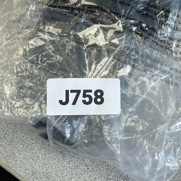 NWOB Body Glove Women's US 10 Flip Flops Thong  Black Sandals - Picture 5 of 5